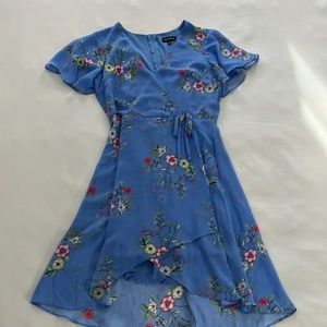 Blue Floral Dress